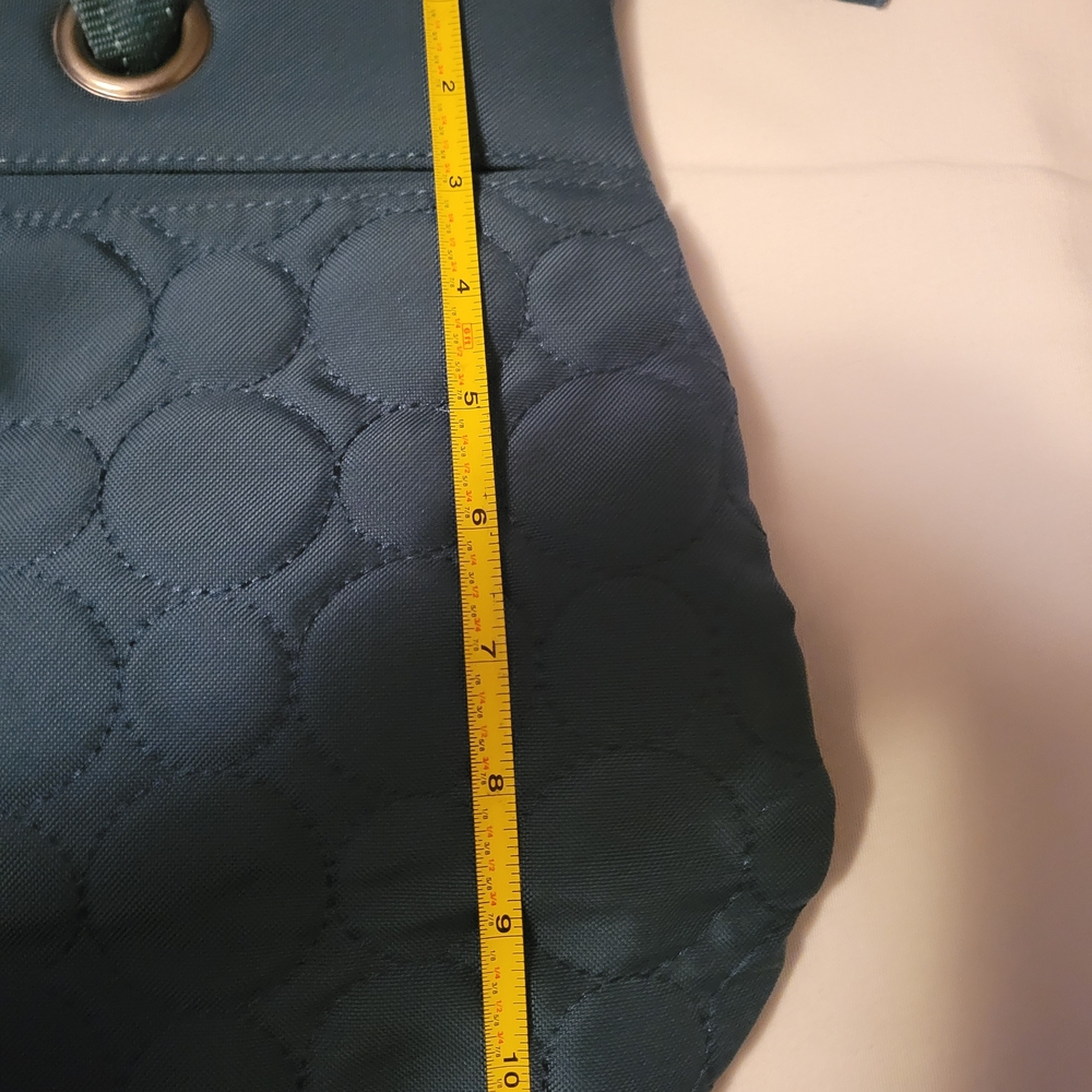 Thirty-One Dark Teal Quilted Shoulder Bag - Picture 3 of 3